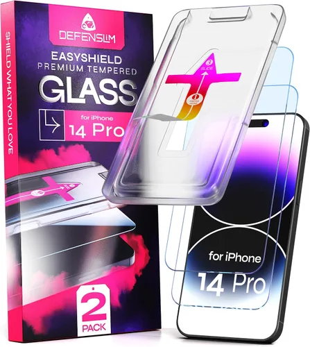 Vista 17 de Defenslim Protector de pantalla para iPhone XS Max (paquete de 2), kit de instalación de fácil alineación automática, vidrio templado de 6.5