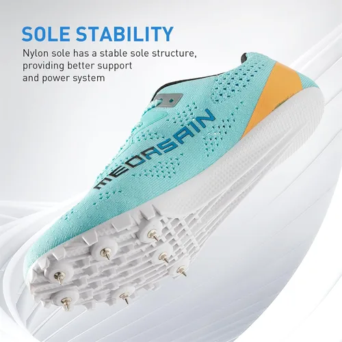 Vista 8 de Medasain Zapatos de atletismo para hombres, mujeres, niños y niñas, jóvenes, zapatos deportivos profesionales, transpirables, ligeros, para correr