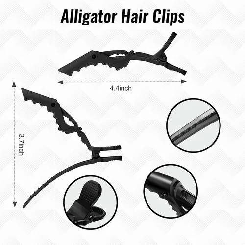 Vista 2 de Chocho - Herramientas profesionales de extensión de cabello de acero inoxidable, kit de cuentas de micro eslabones para cerrar y quitar cuentas