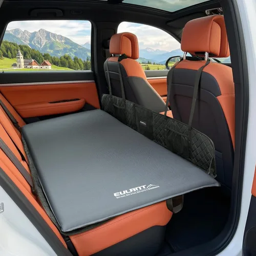 Vista 10 de Placa de extensión del colchón del asiento trasero del coche, extensor Gris-oscuro