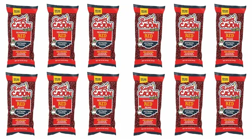 Vista 10 de Frijoles negros sazonados 16 oz Ragin Cajun (paquete de 1)