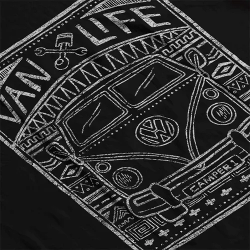 Vista 5 de Volkswagen Aztec Doodle - Camiseta para hombre