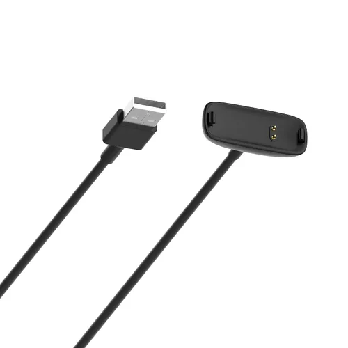 Vista 8 de FitTurn Compatible con Fitbit Inspire 2 y HR Cargador USB Cable de carga 11.8 in y 39.4 in Negro