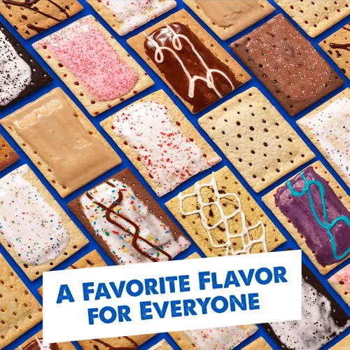 Vista 17 de Pop-Tarts - Tostadas, alimentos para el desayuno, bocadillos para niños, pan de plátano glaseado (96 Pop-Tarts)