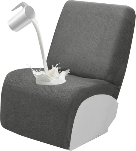 Vista 98 de Fundas impermeables de sofá reclinable modular para sofás reclinables, lavable en forma de L, para perros, fundas elásticas para sofá reclinable