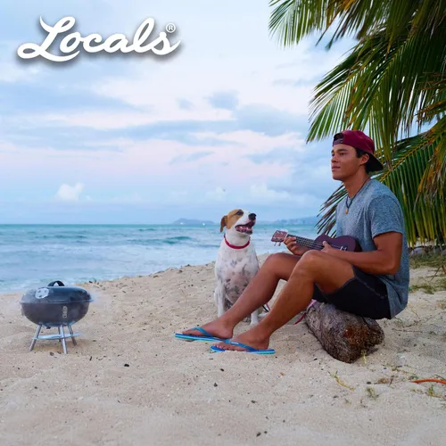 Vista 5 de Locals Hawaii - Chanclas unisex a rayas