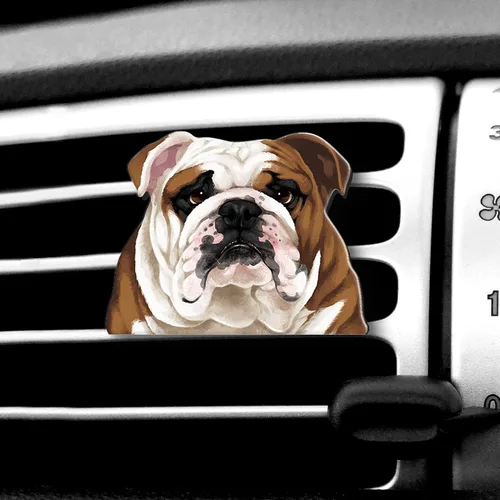 Vista 7 de WIRESTER Clip de ventilación con aroma fresco para automóvil, accesorios decorativos, decoración interior para autos