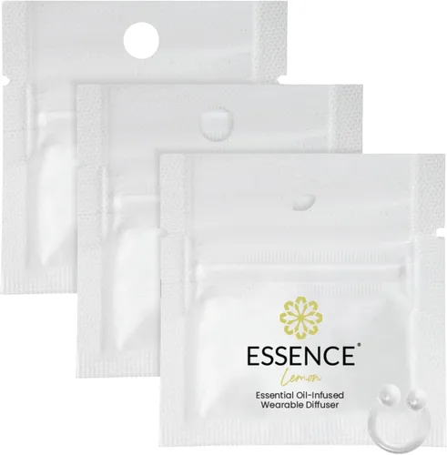 Vista 32 de Essence - Difusor nasal de aromaterapia portátil, anillo de nariz de aceite esencial de bergamota, inhalador de silicona para apoyo del estrés