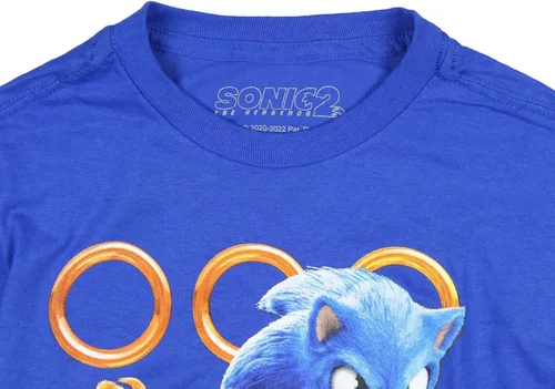 Vista 3 de Sonic The Hedgehog 2 - Camiseta con licencia de Tails And Sonic Golden Rings