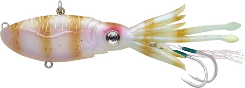 Vista 46 de Nomad Design Señuelo de pesca vibratorio patentado original de Squidtrex – Señuelo de plástico suave TPE con aroma añadido para agua salada