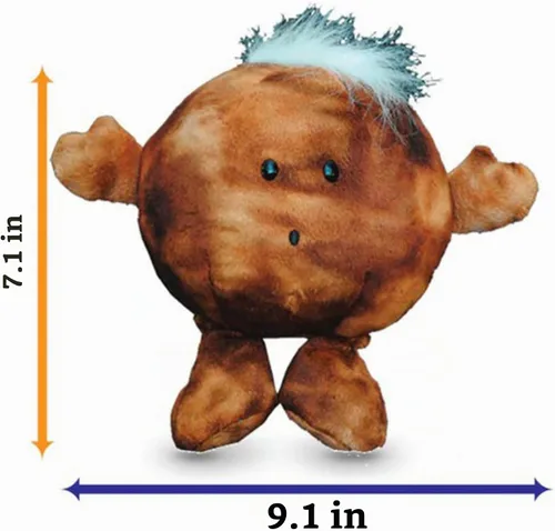 Vista 3 de Celestial Buddies Mars Buddy Peluche de peluche suave de 9 pulgadas, características bordadas, divertidos datos del planeta rojo etiqueta