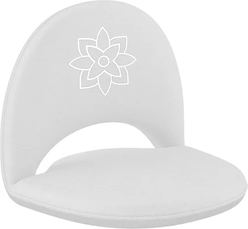 Vista 9 de Silla de meditación Mindful Modern Silla de piso ajustable con soporte de espalda Asiento de piso acolchado para soporte de postura y comodidad