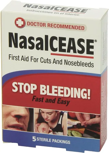 Vista 2 de Nasalcease Primeros Auxilios Nosebleeds, caja de 5