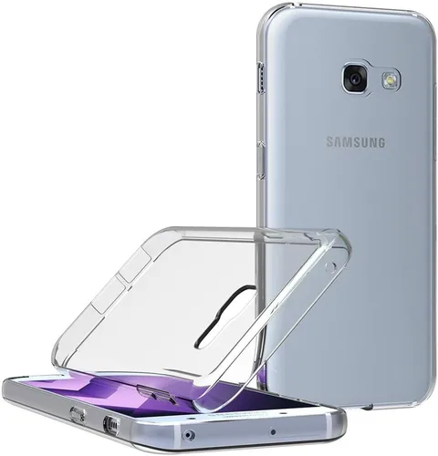 Vista 4 de MaiJin Funda para Samsung Galaxy A5 (2017) A520W (5.2 pulgadas) TPU suave goma gel parachoques transparente contraportada