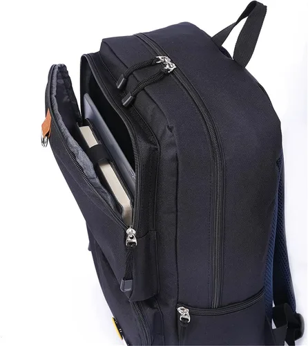 Vista 5 de PaPama Teen Five Nights at Freddy's - Mochila ligera para estudiantes, gran capacidad, bolsa de viaje casual para exteriores, Azul