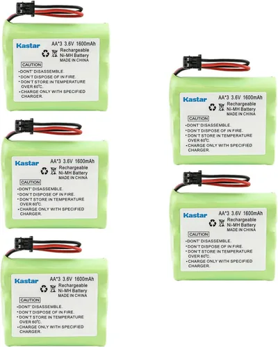 Vista 4 de Kastar Paquete de 1 batería de repuesto para Panasonic P-P501 P-P501A P-P501PA HHRP501 KX-A36 KX-TA38 TYPE 1 P-P504 P-P504A P-P504PA TYPE 11 P-P505
