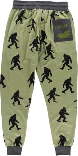 Vista 3 de Lazy One Pantalones deportivos para hombre, acogedores, cálidos, con bolsillos