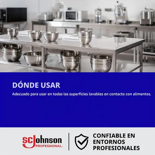 Vista 10 de SC Johnson Professional Fantastik - Desinfectante desinfectante sin