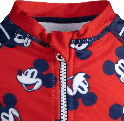 Vista 6 de Disney Mickey Mouse - Traje de baño con cremallera para recién nacidos a niños pequeños