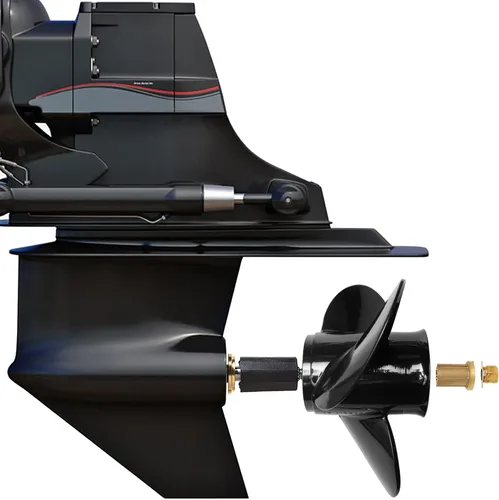 Vista 6 de NOVINO Hélice para barco Mercruiser Alpha One/Bravo One y motores fueraborda Mercury 135-300HP 2 y 4 tiempos, hélice de aluminio para barcos 15