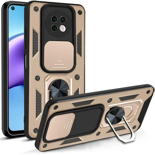 Vista 62 de Compatible con Tecno Camon 18P Bracket Shell, Slide Camera Lens Cover Case Azul