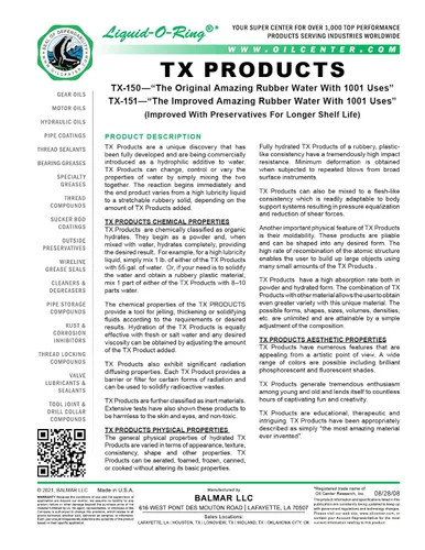 Vista 8 de Polvo solidificante TX-151 – Ideal para moldeo, fines educativos y más – Aditivo hidrófilo para el agua, no tóxico, fabricado en los Estados Unidos