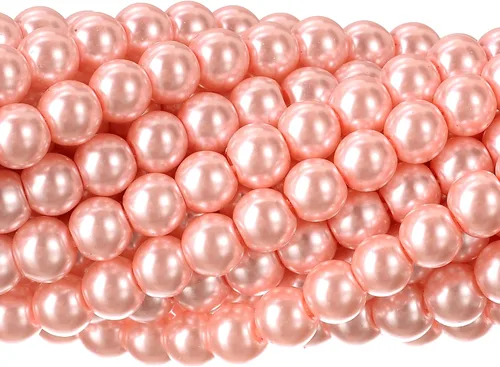 Vista 12 de RUBYCA 200 piezas de cuentas redondas de cristal checo satinado brillante pequeñas para hacer joyería 10mm Amatista Púrpura