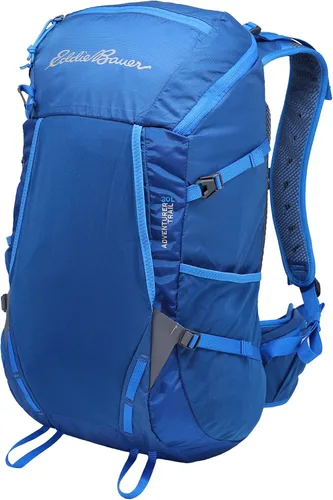 Vista 9 de Eddie Bauer Adventurer - Mochila con Compartimentos Organizados y Manga Compatible con Hidratación/Laptop, Adventurer - Negro, 25L