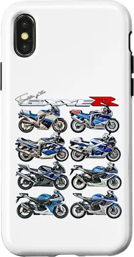 Vista 5 de Gixxer, Evolution, GSXR, Road Racing, Motocicleta, Motocicleta, Funda de bicicleta para iPhone 17