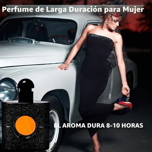 Vista 3 de HeiYaYa - Perfume de 1.7 onzas/1.7 fl oz, perfume para mujeres con aromas de café y vainilla dulce, Eau de Parfum de larga duración, perfume