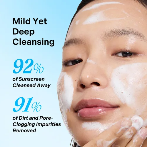 Vista 5 de Torriden DIVE IN - Jabón facial de espuma limpiadora 5.1 fl oz (5.07 onzas líquidas) Limpiador facial diario hidratante para todas y pieles
