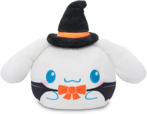 Vista 9 de TeeTurtle Sanrio My Melody and Kuromi - Peluche reversible de 4 pulgadas Ángel y Diablo Mi Melodía y Kuromi