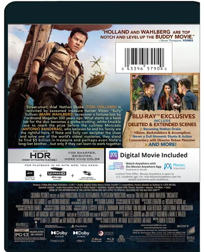 Vista 3 de Uncharted - 4K + Blu-ray + Digital