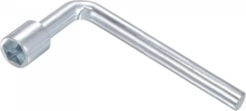 Vista 8 de uxcell Llave hexagonal abierta en forma de L métrica de 0.276 in con 6 puntos, de un solo extremo