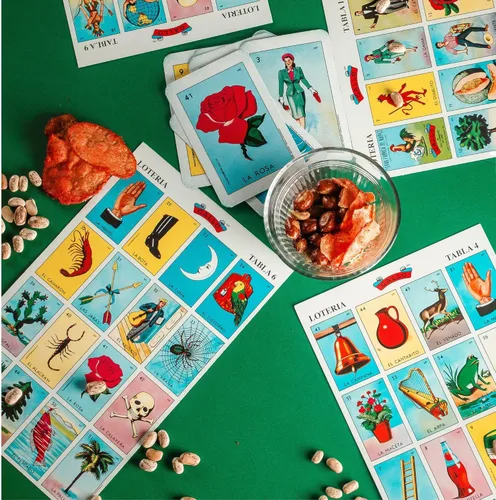 Vista 7 de El juego original de Loteria, Loteria Mexican Bingo, Loteria Mexicana, tarjetas La Loteria y fichas de bingo incluidas - 10 jugadores