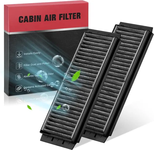 Vista 18 de Filtro de aire de cabina BDFHYK CF11182 compatible con Acura Integra RDX TLX MDX