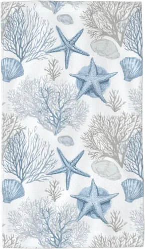Vista 26 de Ouqiuwa Toallas de mano suaves de carreras en blanco y negro de 27.5 x 15.7 pulgadas, toalla de baño fina, regalo de decoración de baño pequeño
