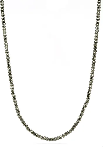 Vista 22 de Gempires - Collar de cuentas de piedras naturales hechas a mano, joyería de cristal hipoalergénica de 20 pulgadas, chapado en oro, joyería de moda