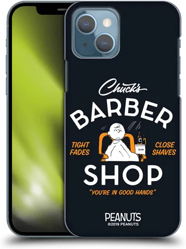 Vista 30 de Head Case Designs Carcasa rígida con licencia oficial de Peanuts Charlie Brown Chuck Barber Shop compatible con Apple iPhone 7/8/SE 2020 y 2022