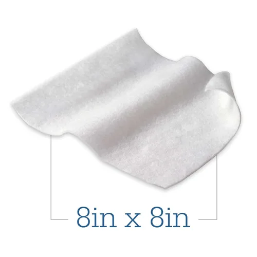 Vista 3 de Essential - Toallitas limpiadoras de baño, 1 paquete, 8 paños - Sin enjuague, sin fragancia, ultra suaves y gruesas