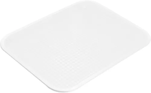 Vista 7 de uxcell Bandejas de plástico de comida rápida a granel de 12 x 16 pulgadas rectangulares para servir, bandejas de cafetería, platos para servir