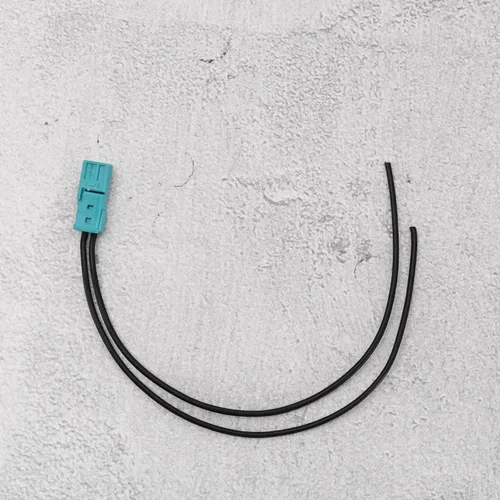 Vista 5 de Cable de reparación hembra de 2 pines 61132360043 61136925634 compatible con BMW 2 Pin Cable Set Conector Accesorios de coche