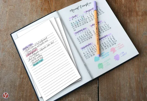 Vista 2 de Tarjetas de notas verticales con rayas blancas, 3 x 5 pulgadas, 100 hojas por paquete