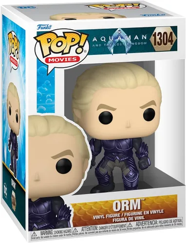 Vista 2 de Funko Pop! Movies: DC - Orm - Aquaman - Figura de vinilo coleccionable - Idea de regalo - Producto oficial - para niños y adultos - Fans