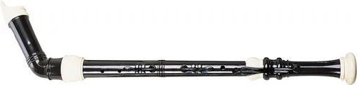 Vista 3 de Yamaha YRB-302B Flauta dulce bajo, en clave de Fa, negro