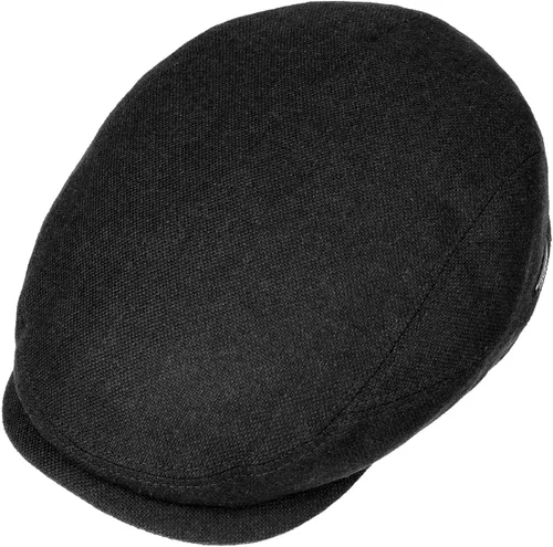 Vista 4 de Stetson Gorra plana de mezcla de lana Belfast para hombre, fabricada en la UE