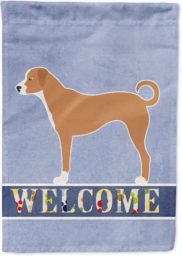 Vista 11 de Caroline's Treasures BB8334GF AIDI Bandera de jardín para perro de montaña del Atlas, bandera de buzón azul, bandera decorativa para patio exterior