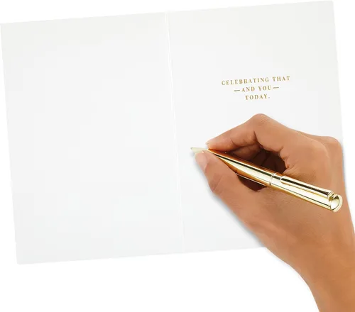Vista 5 de Hallmark Tarjeta de Cumpleaños Signature para Mujeres (Only One You)
