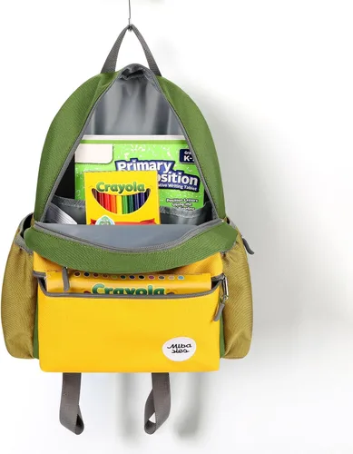 Vista 7 de mibasies Mochila para niños y niñas, mochila preescolar de 2 a 4 años, mochila de jardín de infantes para niños y niñas, mochila de guardería