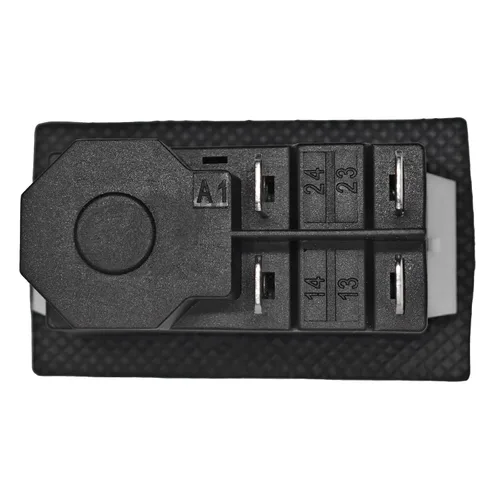 Vista 4 de Interruptor pulsador electromagnético KJD17 - 120V/220V 4-Pin 16A para herramientas de jardín y herramientas eléctricas